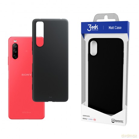 Sony Xperia 10 III 5G - 3mk Matt Case black
