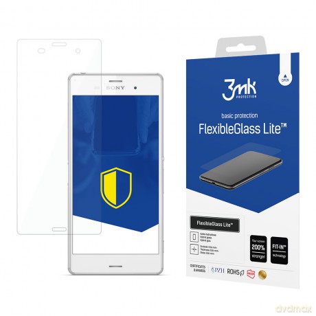 Sony Xperia Z3 - 3mk szkło hybrydowe