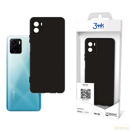 Vivo Y15s - 3mk Matt Case black