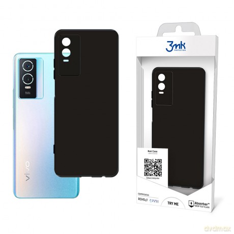 Vivo Y76s - 3mk Matt Case black