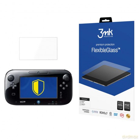 Wii U Gamepad - 3mk szkło hybrydowe