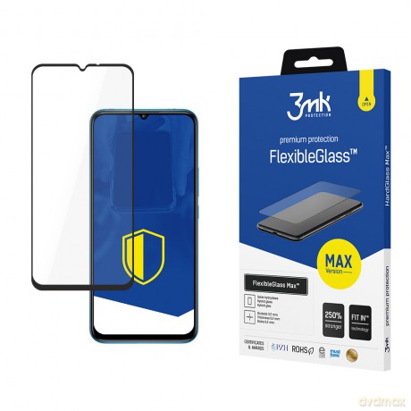 Xiaomi Mi 10/10X 5G Black - 3mk Max szkło hybrydowe