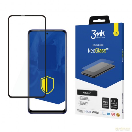 Xiaomi Mi 10T Black - 3mk NeoGlass szkło hartowane