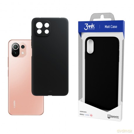Xiaomi Mi 11 Lite 4G/5G/11 Lite 5G NE - 3mk Matt Case black
