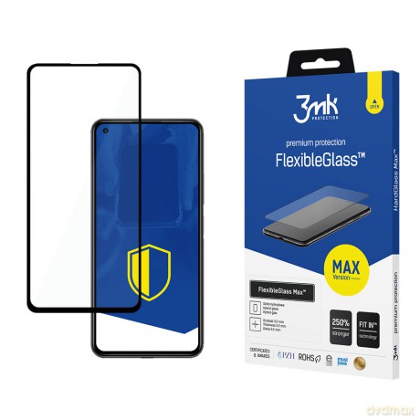 Xiaomi Mi 11 4G/5G/11 5G NE Black - 3mk Max szkło hybrydowe