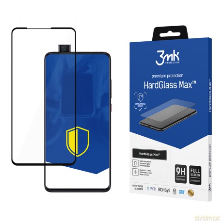 Xiaomi Mi 9T Pro Black - 3mk Max szkło hybrydowe
