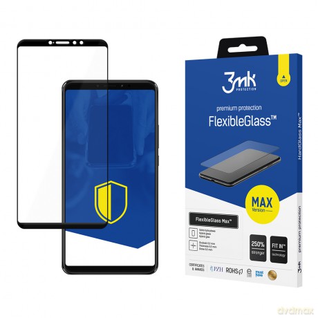 Xiaomi Mi Max 3 Global Black - 3mk Max szkło hybrydowe
