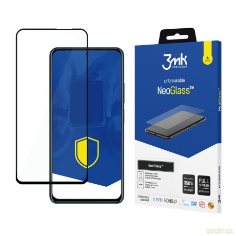 Xiaomi POCO F3 5G Black - 3mk NeoGlass szkło hartowane