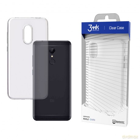 Xiaomi Redmi 5 Plus - 3mk Clear Case