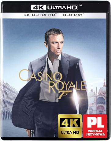 007 James Bond Casino Royale [Blu-Ray 4K]+[Blu-Ray]