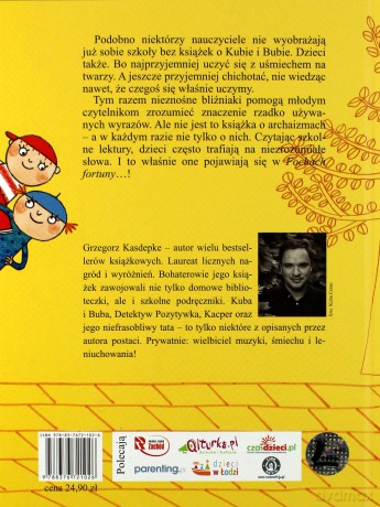 Fochy fortuny czyli Kuba i Buba w gąszczu słów - Grzegorz Kasdepke [KSIĄŻKA]