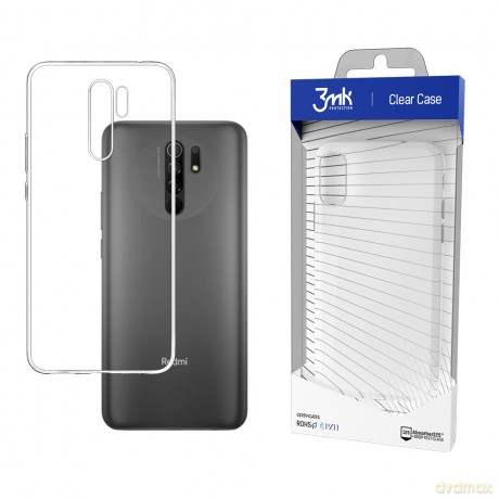 Xiaomi Redmi 9 - 3mk Clear Case