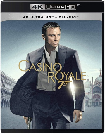 007 James Bond Casino Royale [Blu-Ray 4K]+[Blu-Ray]