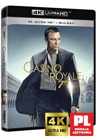 007 James Bond Casino Royale [Blu-Ray 4K]+[Blu-Ray]