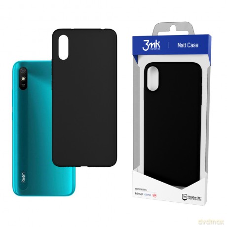 Xiaomi Redmi 9A/9AT - 3mk Matt Case black
