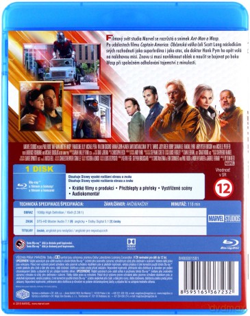 Ant-Man i Osa [Blu-Ray]