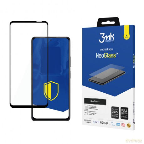 Xiaomi Redmi Note 10 Pro Black - 3mk NeoGlass szkło hartowane