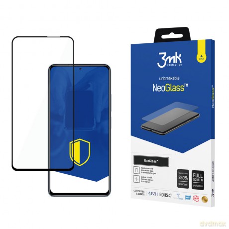 Xiaomi Redmi Note 10 Pro Max Black - 3mk NeoGlass szkło hartowane