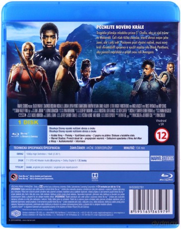 Czarna Pantera [Blu-Ray]