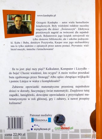 Do Trzech Odlicz Zabawy Matematyczne Wyd.III (twarda) - Grzegorz Kasdepke [KSIĄŻKA]