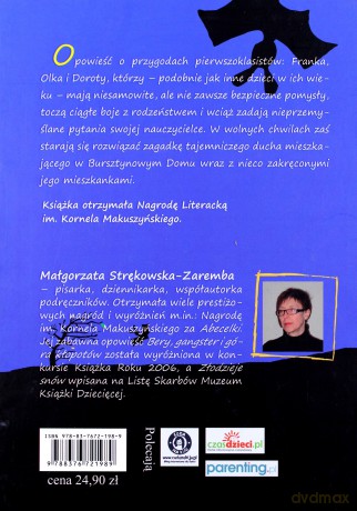 Abecelki I Duch Bursztynowego Domu (twarda) - Małgorzata Strękowska-Zaremba [KSIĄŻKA]