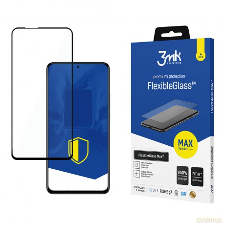 Xiaomi Redmi Note 8 Pro Black - 3mk Max szkło hybrydowe