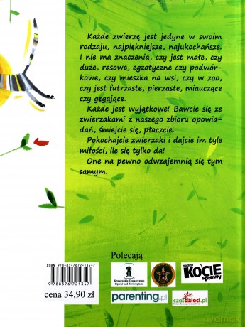 Opowiadania O Zwierzętach Polscy Pisarze Dzieciom (twarda) [KSIĄŻKA]