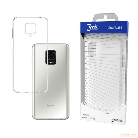 Xiaomi Redmi Note 9 Pro 4G - 3mk Clear Case