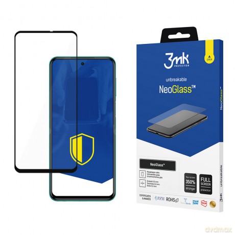 Xiaomi Redmi Note 9 Pro 4G black - 3mk NeoGlass szkło hartowane
