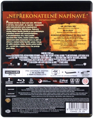 Jestem legendą [Blu-Ray 4K]+[Blu-Ray]