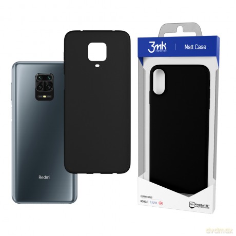 Xiaomi Redmi Note 9s/9 Pro/9 Pro Max - 3mk Matt Case black