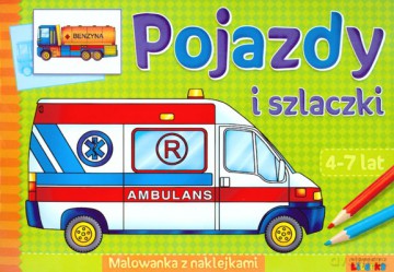 Pojazdy I Szlaczki 4-7 Lat [KSIĄŻKA]