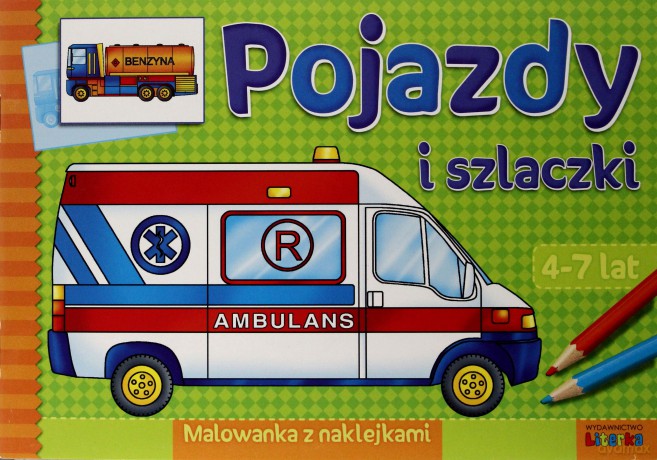 Pojazdy I Szlaczki 4-7 Lat [KSIĄŻKA]