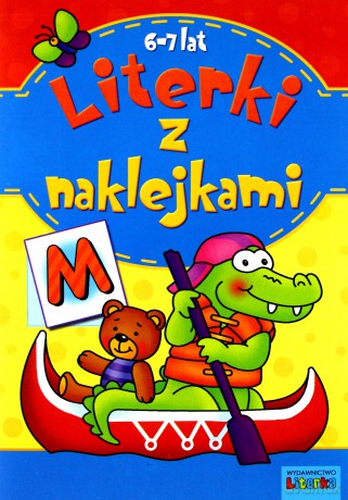 Literki Z Naklejkami 6-7 Lat [KSIĄŻKA]