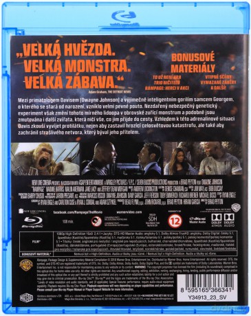 Rampage: Dzika furia [Blu-Ray]