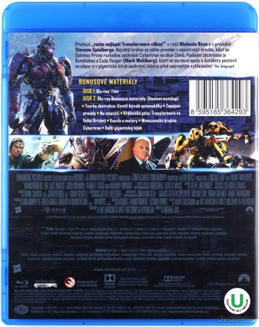 Transformers: Ostatni Rycerz [Blu-Ray]