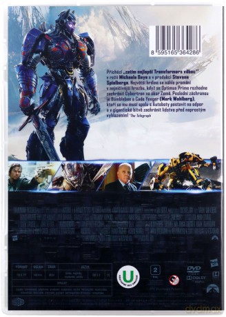 Transformers 5: Ostatni Rycerz [DVD]