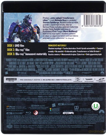 Transformers 5: Ostatni Rycerz [Blu-Ray 4K]+[Blu-Ray]