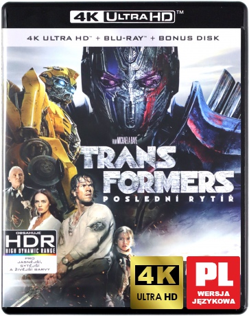 Transformers 5: Ostatni Rycerz [Blu-Ray 4K]+[Blu-Ray]