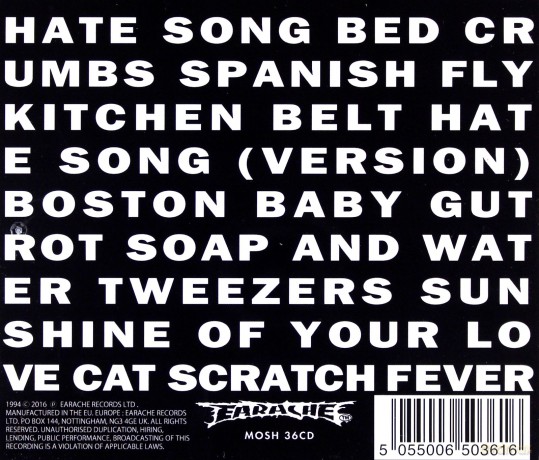 Fudge Tunnel: Hate Songs In E Minor [CD]
