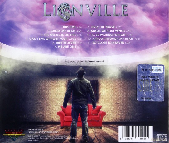 Lionville: So Close To Heaven [CD]