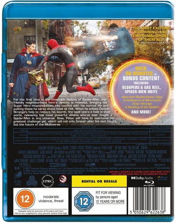 Spider-Man: Bez drogi do domu [Blu-Ray]