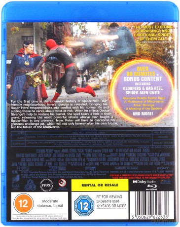 Spider-Man: Bez drogi do domu [Blu-Ray]