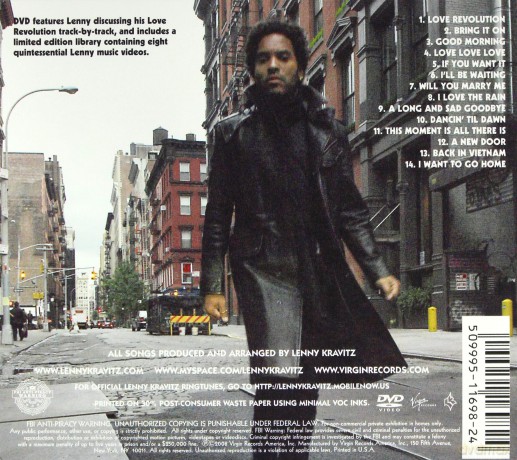 Lenny Kravitz: It's Time For A Love Revolution (Deluxe) [CD]