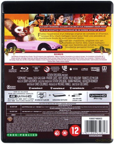 Gremlins (Gremliny rozrabiają) [Blu-Ray 4K]+[Blu-Ray]