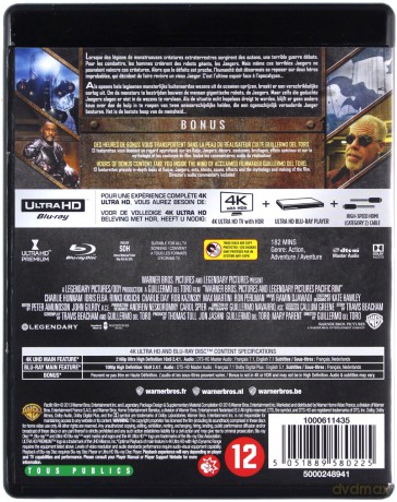 Pacific Rim [Blu-Ray 4K]+[Blu-Ray]