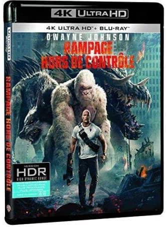 Rampage (Rampage: Dzika furia) [Blu-Ray 4K]+[Blu-Ray]