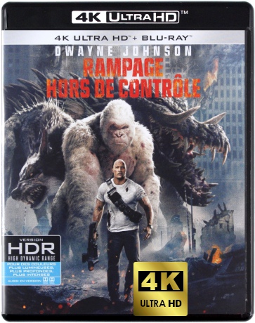 Rampage (Rampage: Dzika furia) [Blu-Ray 4K]+[Blu-Ray]