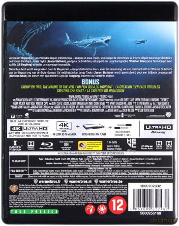 The Meg [Blu-Ray 4K]+[Blu-Ray]