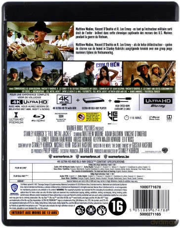 Full Metal Jacket [Blu-Ray 4K]+[Blu-Ray]